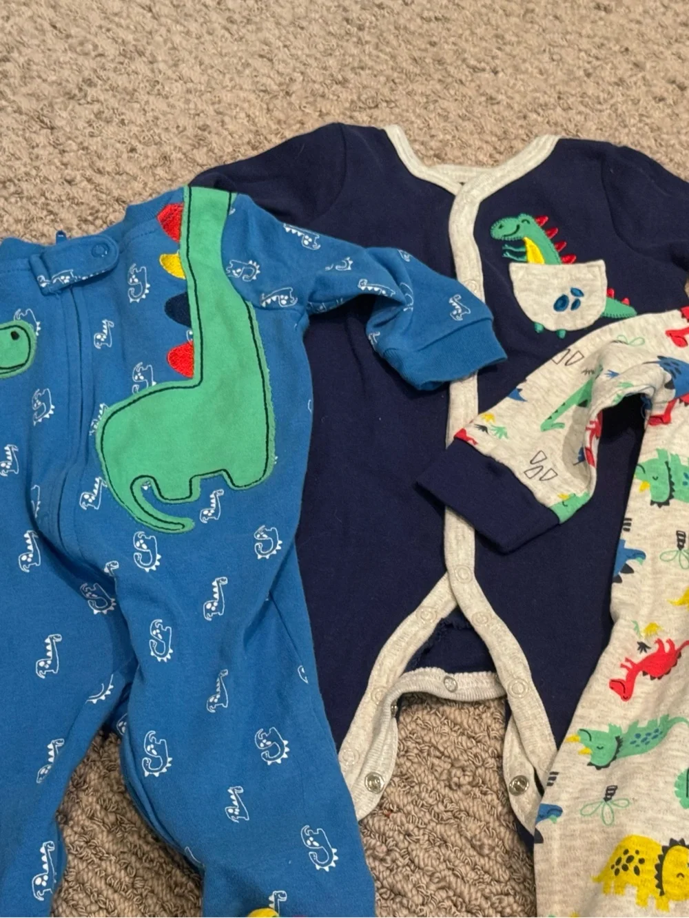 Baby Dinosaur Outfit & Sleeper Bundle-5 total